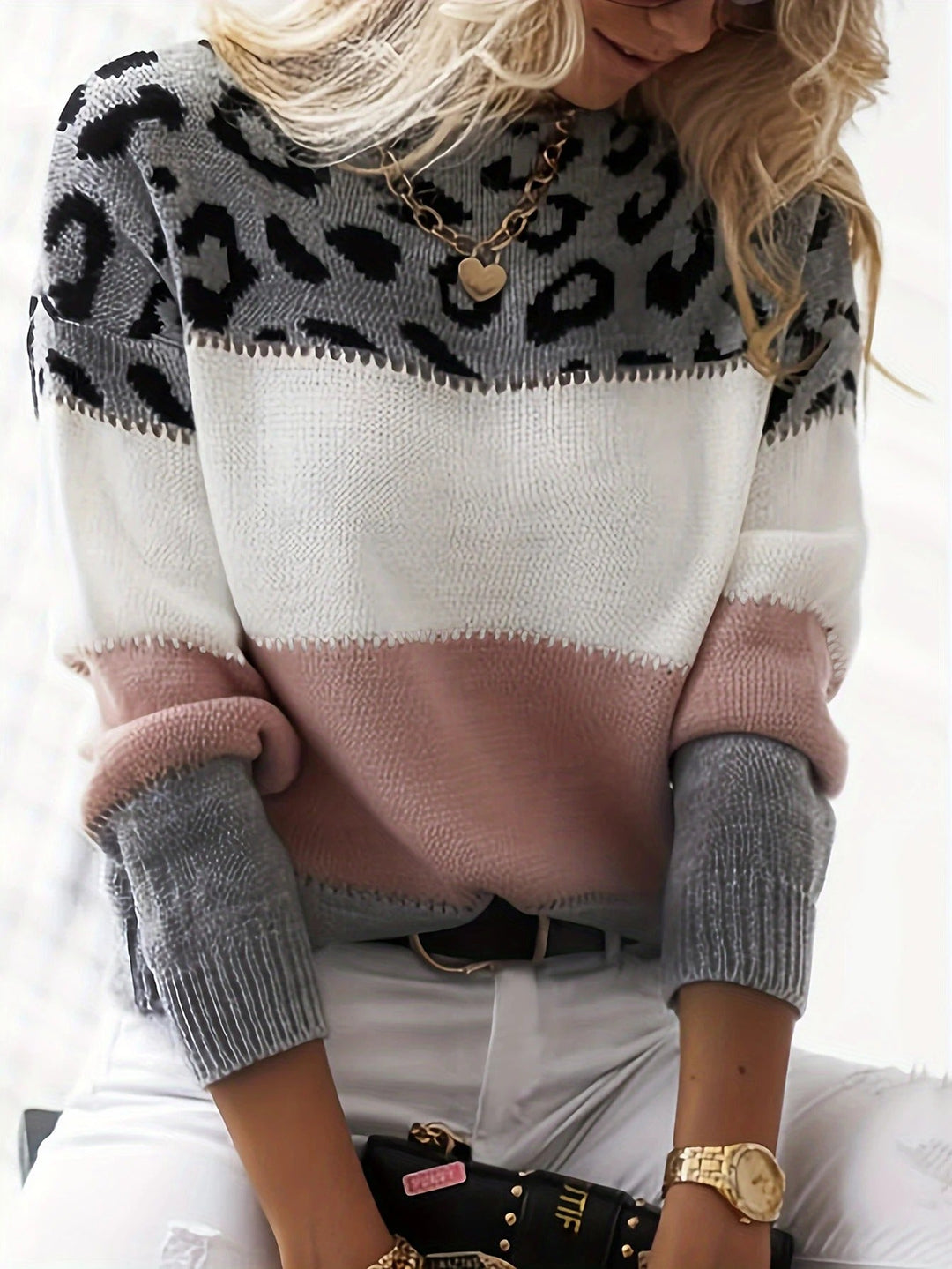 Kaity™ - Stylish Leopard Sweater