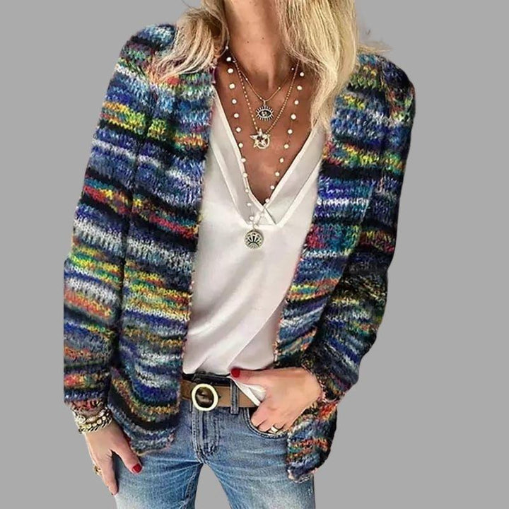 Isla I Warm Multicoloured Cardigan