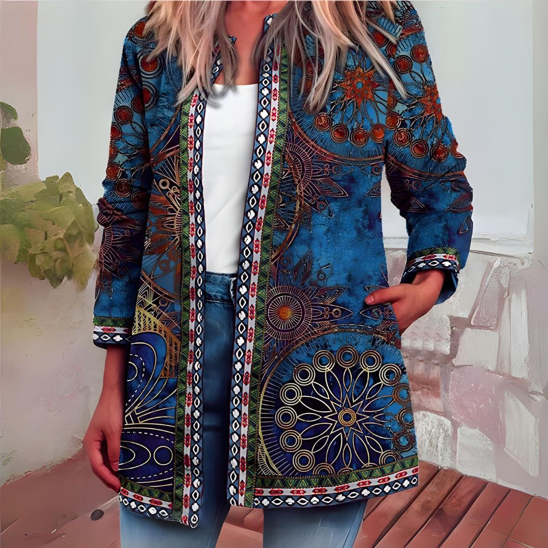 ZOYA™  ELEGANT RETRO ETHNIC CARDIGAN