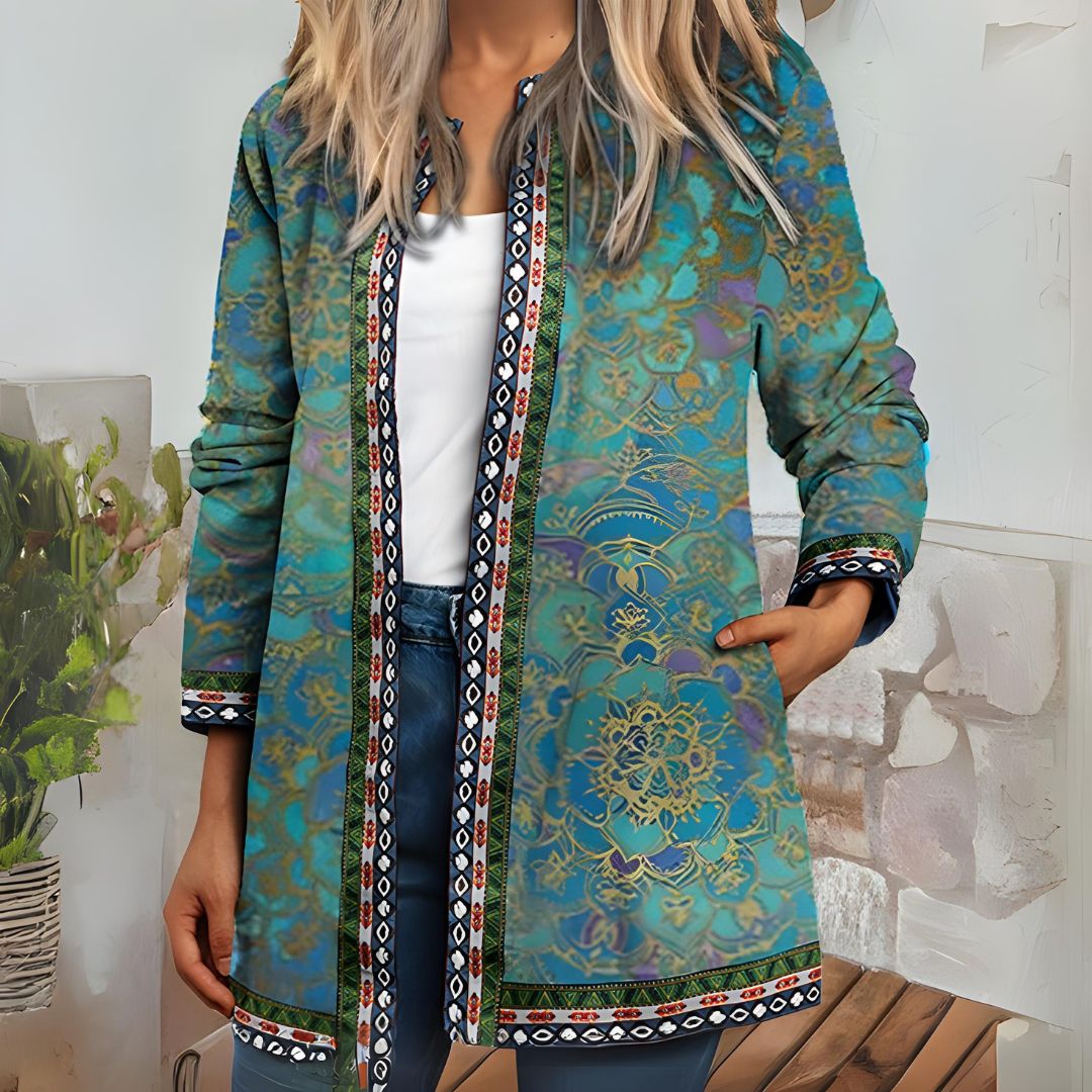 ZOYA™  ELEGANT RETRO ETHNIC CARDIGAN