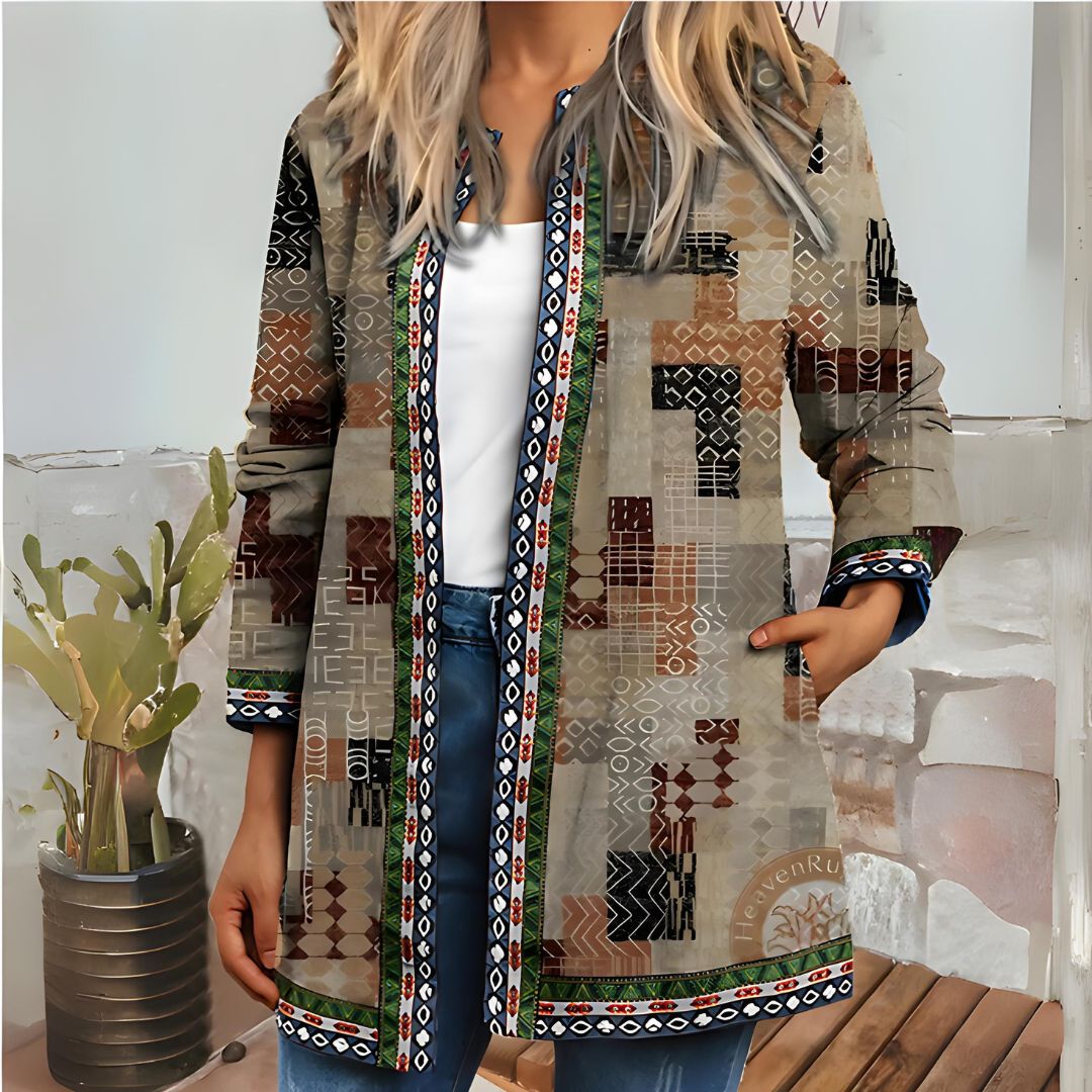 ZOYA™  ELEGANT RETRO ETHNIC CARDIGAN