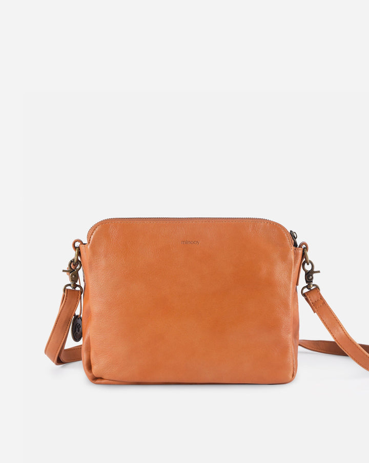 Flora™ | Crossbody Luxury Leather Shoulder Bag 2.1L