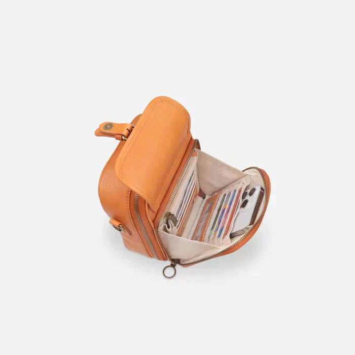 Urvashi™ | crossbody leather bag