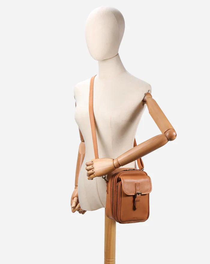 Urvashi™ | crossbody leather bag