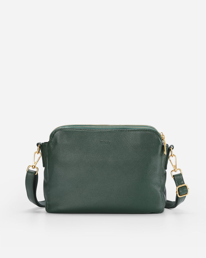 Flora™ | Crossbody Luxury Leather Shoulder Bag 2.1L