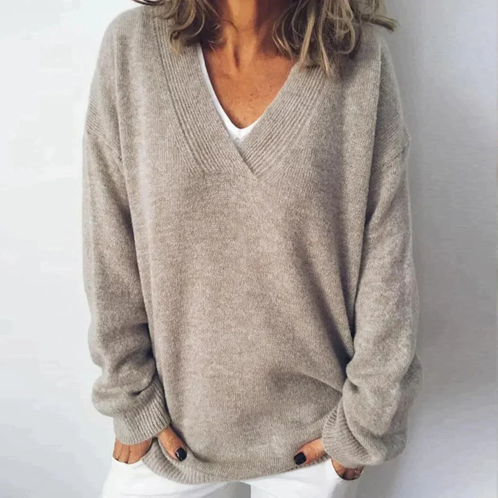 HUXLEY™ - WOMEN'S CASUAL V-NECK SWEATER