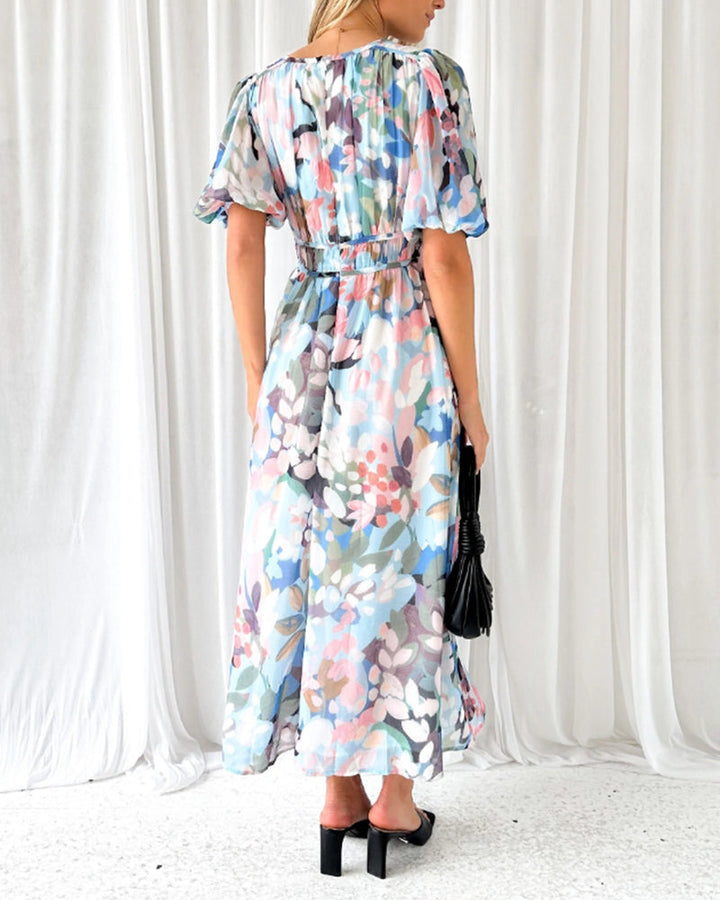 Carlotta™ Elegant Floral Dress