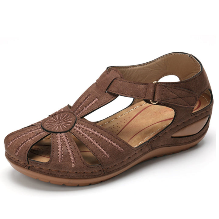 VALERIE™ | ELEGANT VINTAGE WEDGE SANDAL