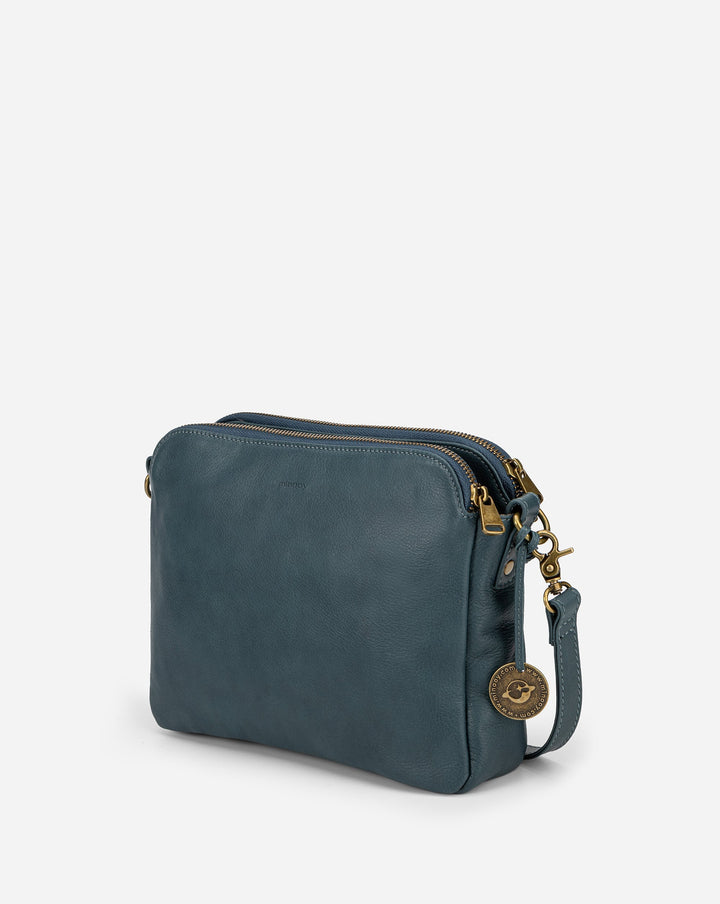 Flora™ | Crossbody Luxury Leather Shoulder Bag 2.1L