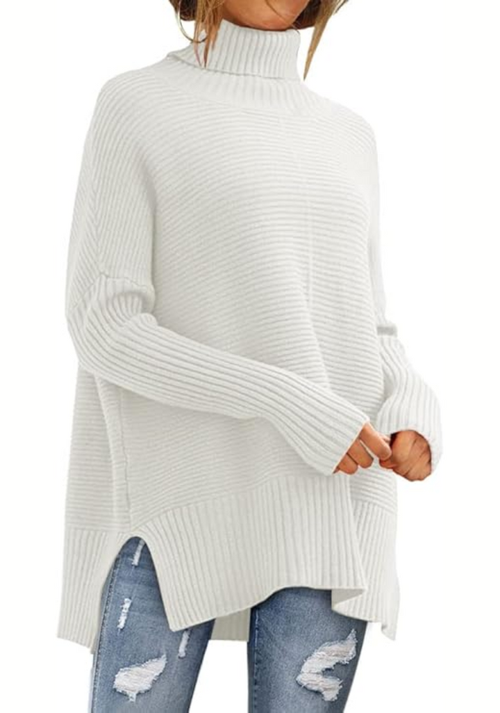 Elisse™ - Casual Turtleneck Pullover