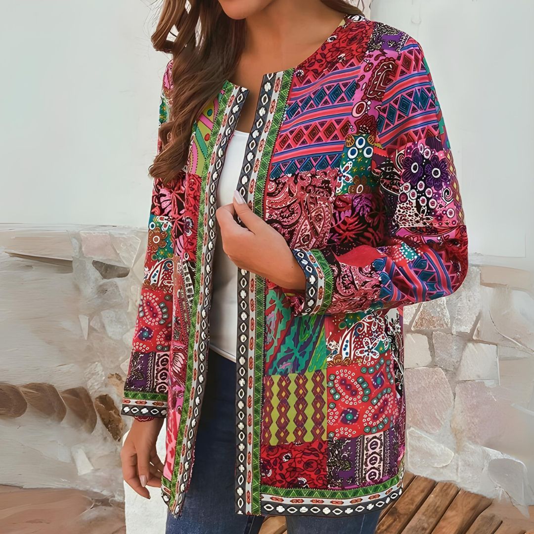 ZOYA™  ELEGANT RETRO ETHNIC CARDIGAN