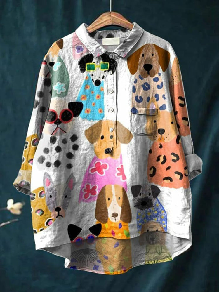 Rosie Dog Art Shirt