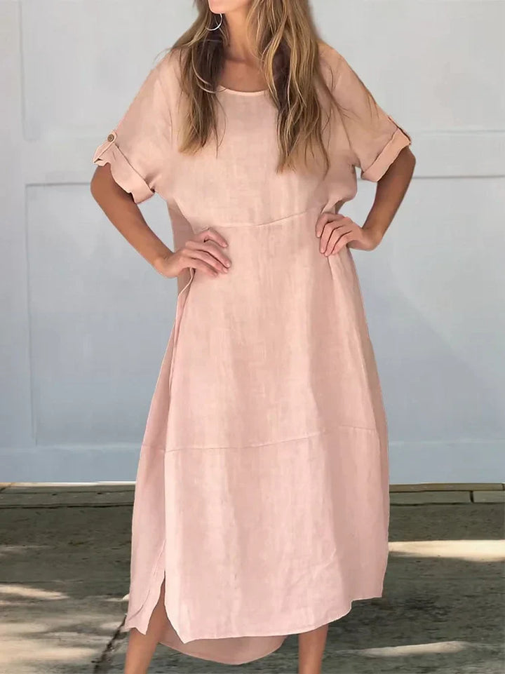 Camila | Linen Cotton Dress