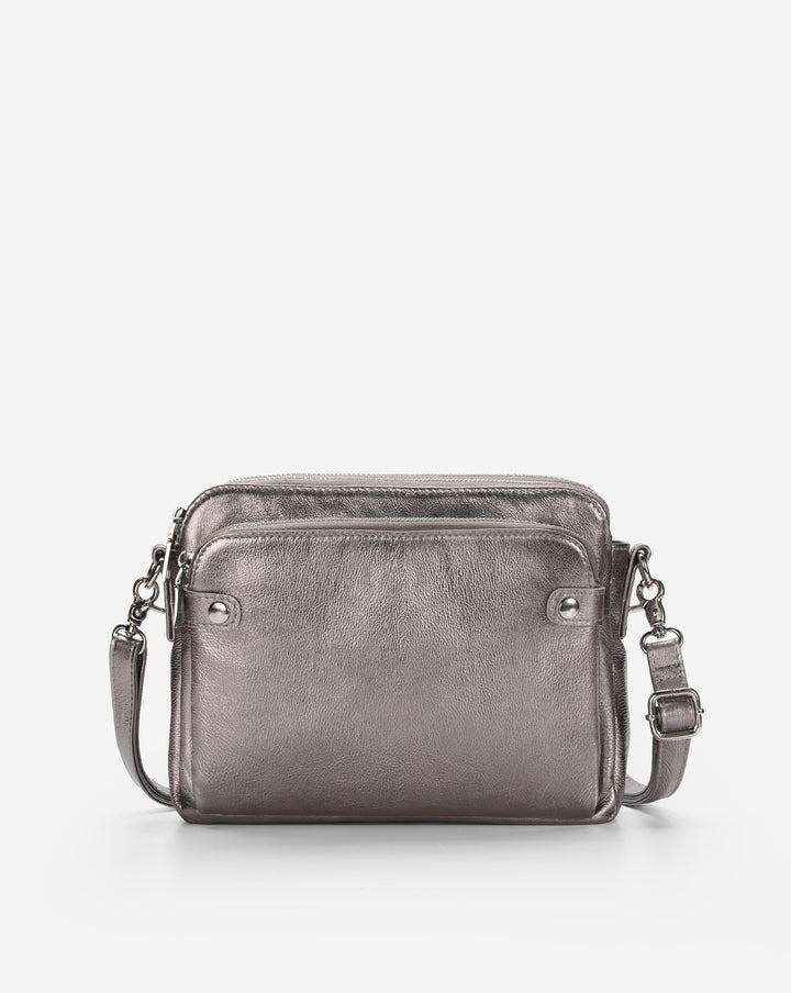 Flora™ | Crossbody Luxury Leather Shoulder Bag 2.1L