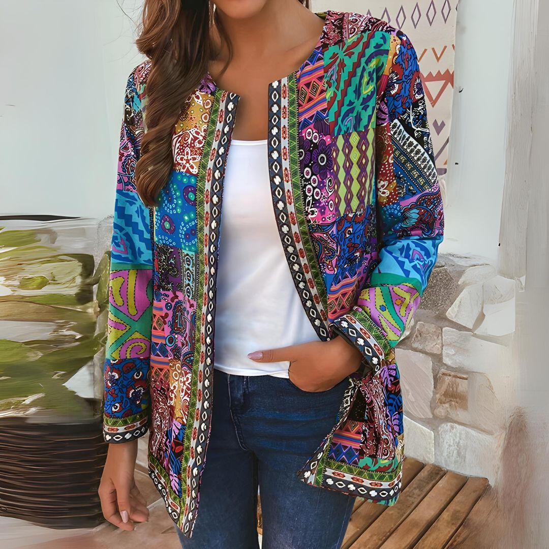 ZOYA™  ELEGANT RETRO ETHNIC CARDIGAN