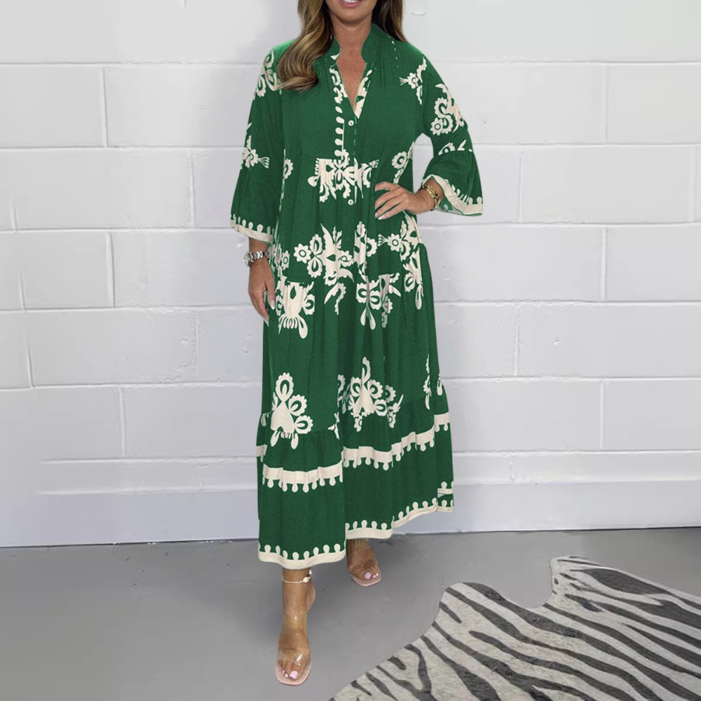 ALEX - MAXI BOHEMIAN DRESS