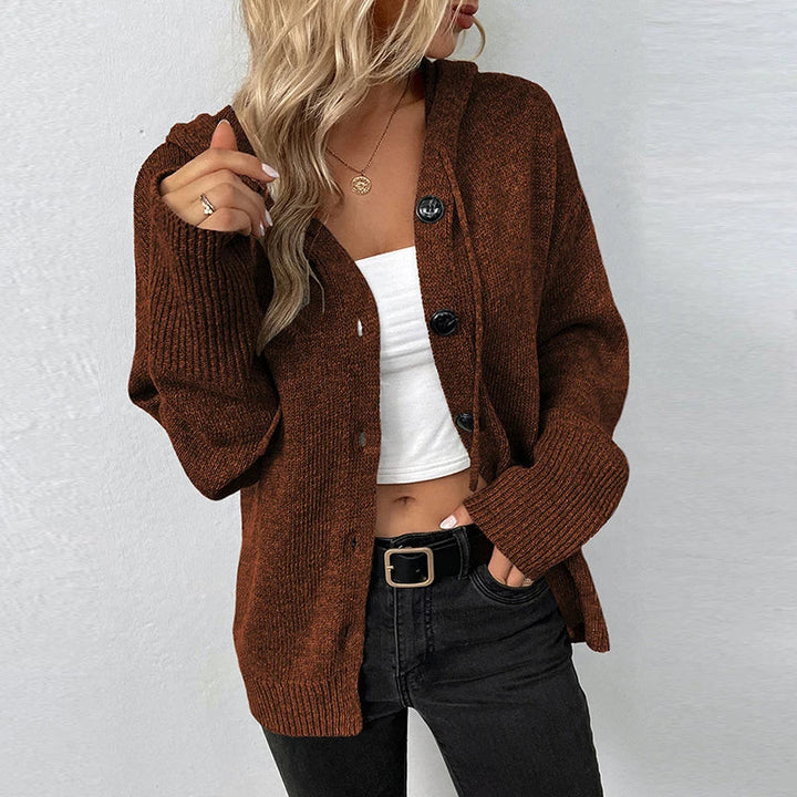 Harper | Comfy Hooded Cardigan