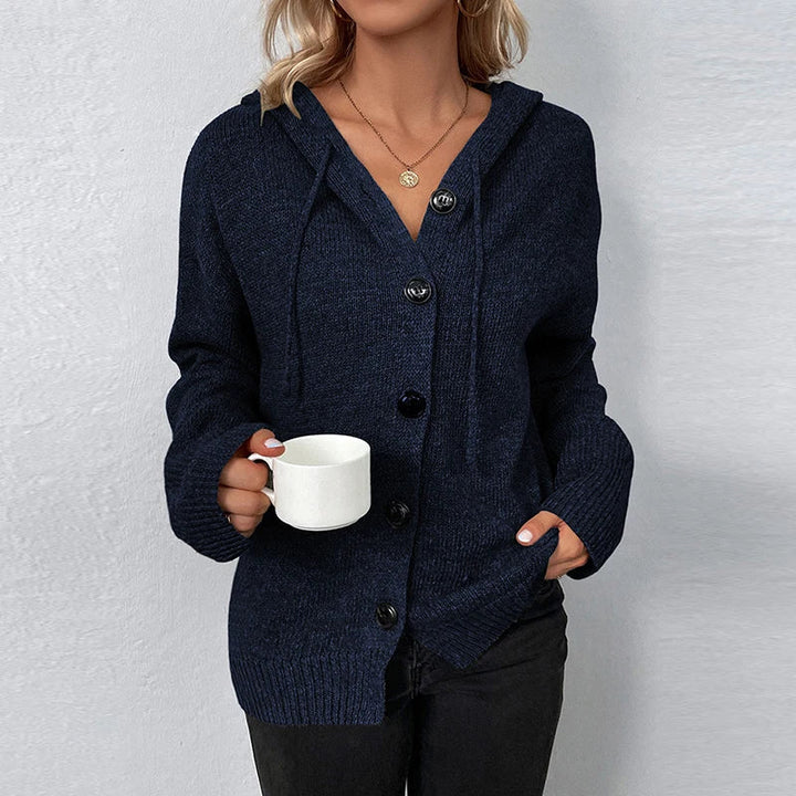 Harper | Comfy Hooded Cardigan