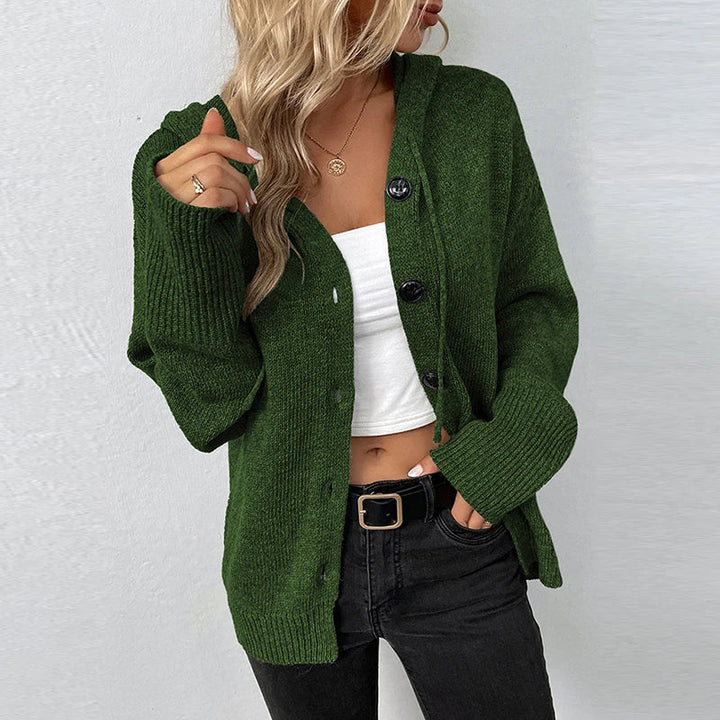 Harper | Comfy Hooded Cardigan