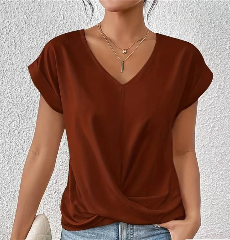 Mona rose™ - The perfect v-neck top