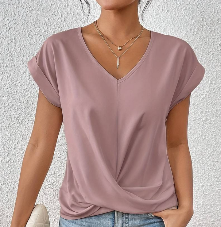 Mona rose™ - The perfect v-neck top