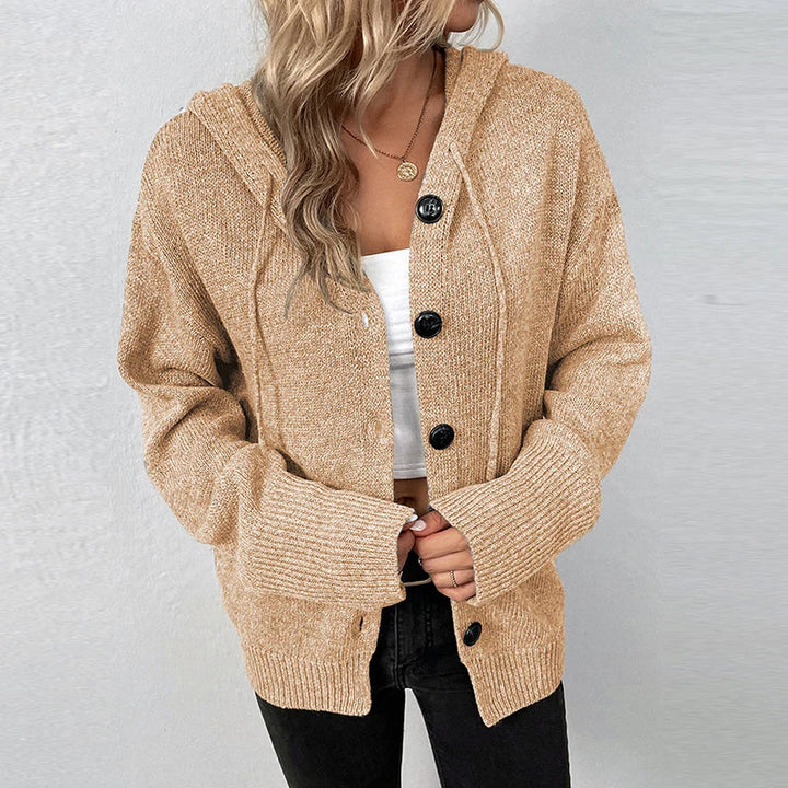 Harper | Comfy Hooded Cardigan