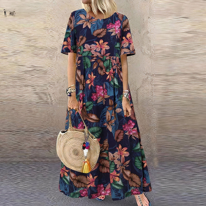 Masie Comfortable floral dress