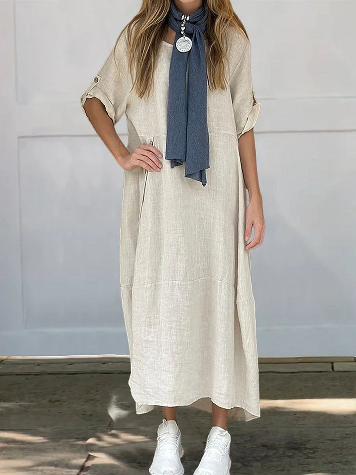 Camila | Linen Cotton Dress