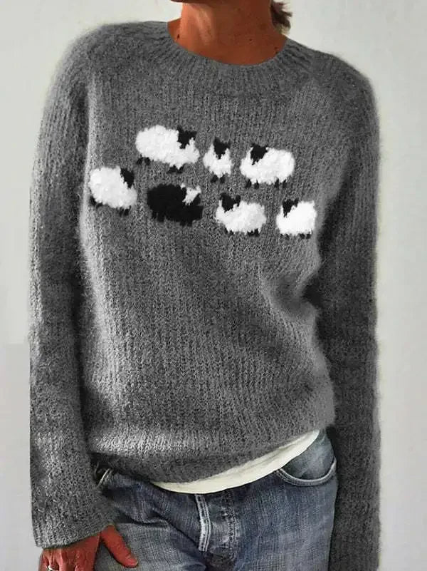 Izzel™ - Cozy Fair Isle Sweater