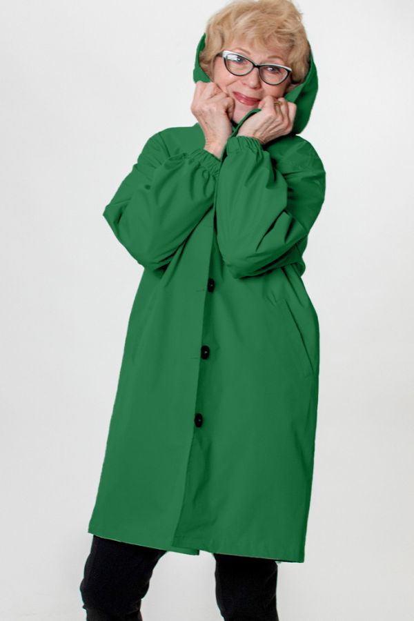 Leanne™ Water-Resistant Oversized Hooded Jacket