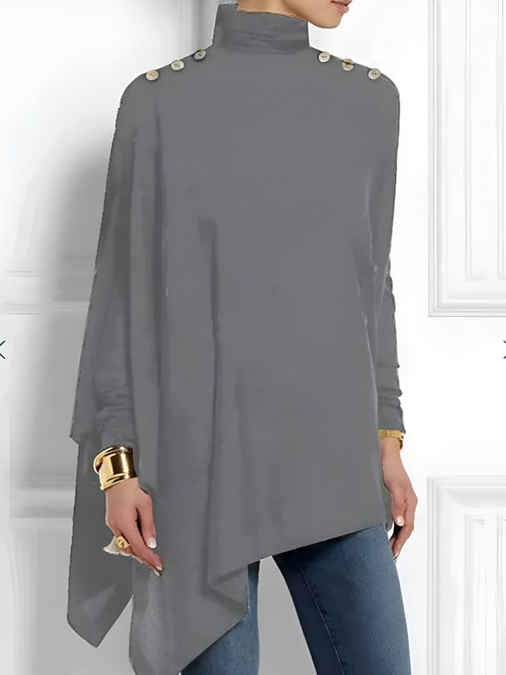 Mona Rose™ - Stylish Asymmetric Women's Top