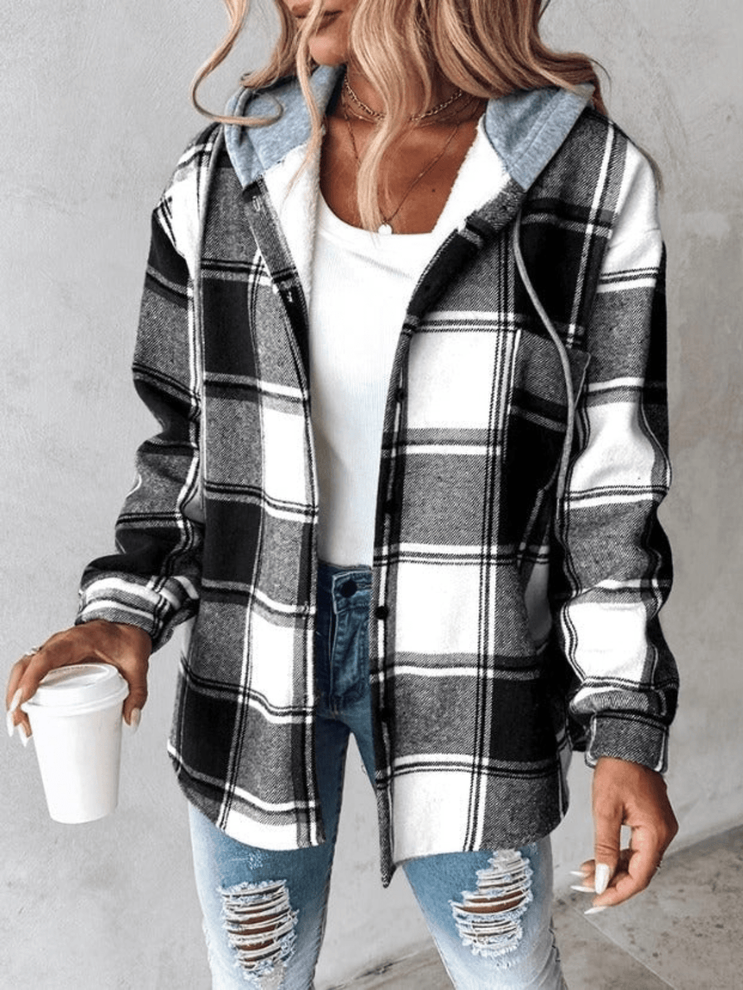 Sarah™ - Checked Shirt for Women