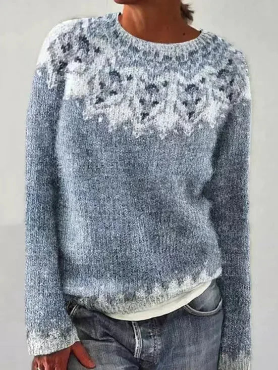 Izzel™ - Cozy Fair Isle Sweater