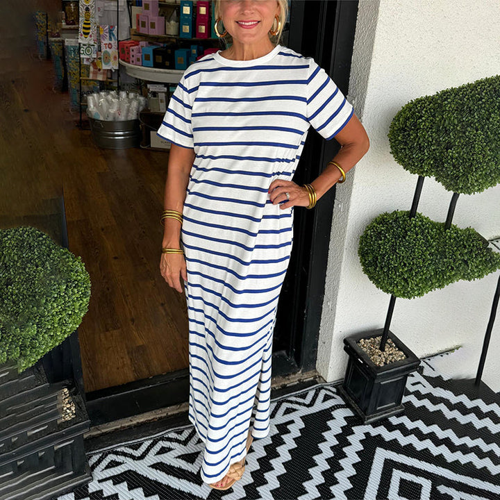 Sara-liv - Striped Maxi Dress