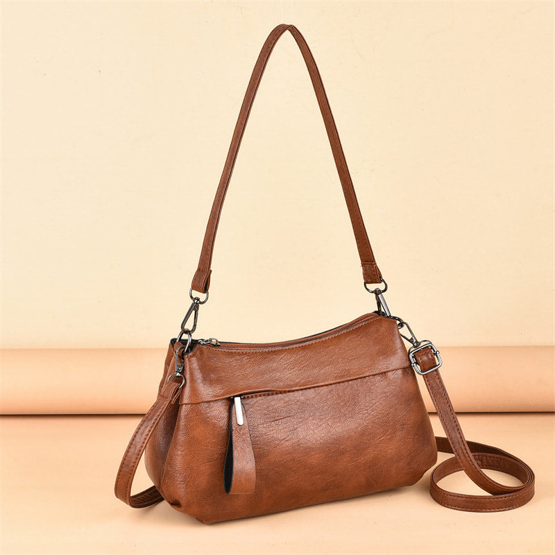 Jade™ | Classic Leather Crossbody Bag