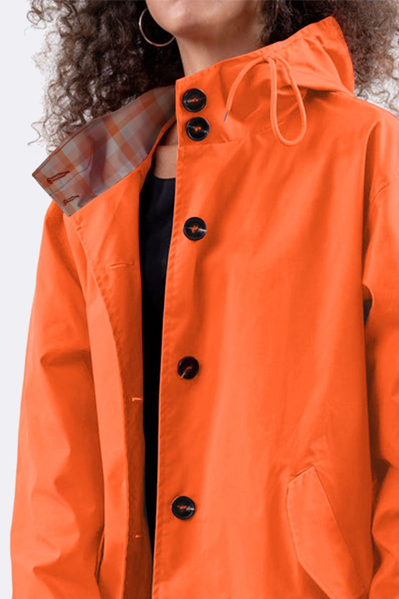 Leanne™ Water-Resistant Oversized Hooded Jacket